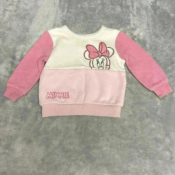 Disney - Minnie Mouse pullover sweatshirt/sweater. Size 3 & 6 months - Picture 1 of 2